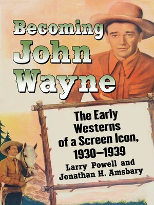 cover image of Becoming John Wayne